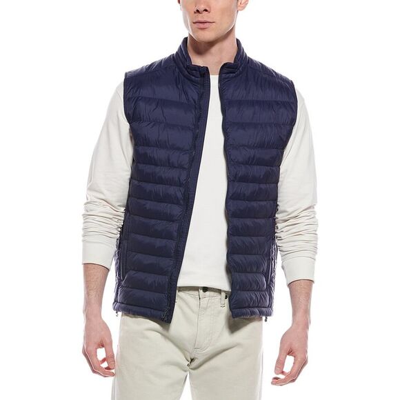 Peter Millar Mens  All Course Vest, Blue - Picture 1 of 3